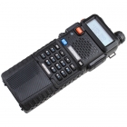 Рация Baofeng UV-5R Black + Усиленный аккумулятор BL-5L, 3800 мАч, Black